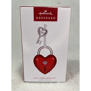 Hallmark Keepsake 2022 Our Anniversary Ornament NIB (Dial Turns To Count Years).
